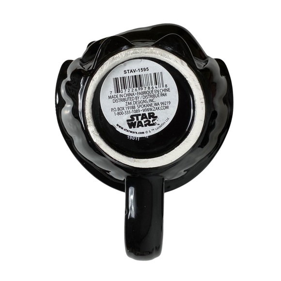 NWT Star Wars Black Sculpted 3D Darth Vader Mug - Picture 7 of 12